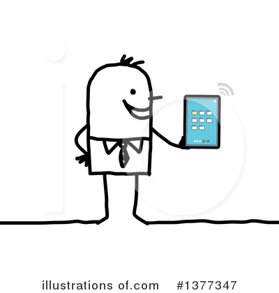 Tablet Computer Clipart #1377347 by NL shop