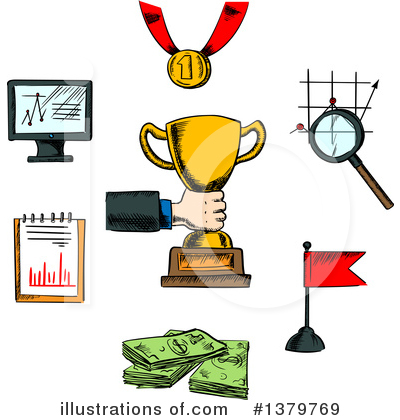 Medal Clipart #1379769 by Vector Tradition SM