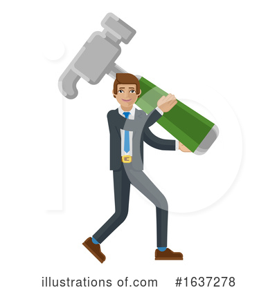 Royalty-Free (RF) Business Clipart Illustration by AtStockIllustration - Stock Sample #1637278
