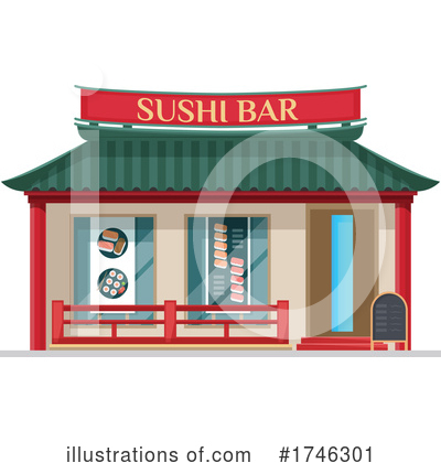Sushi Clipart #1746301 by Vector Tradition SM