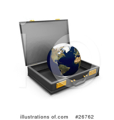 Briefcase Clipart #26762 by KJ Pargeter