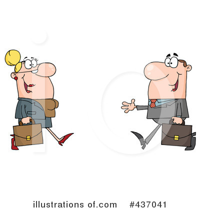 Royalty-Free (RF) Business Clipart Illustration by Hit Toon - Stock Sample #437041