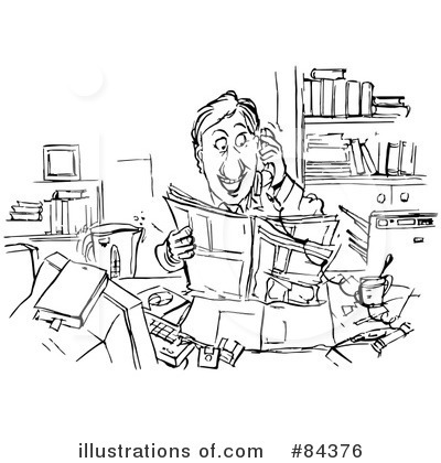 Royalty-Free (RF) Business Clipart Illustration by Alex Bannykh - Stock Sample #84376
