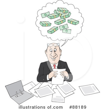 Financial Clipart #88189 by Alex Bannykh