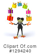Business Frog Clipart #1294240 by Julos