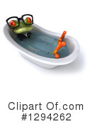 Business Frog Clipart #1294262 by Julos