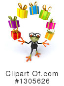 Business Frog Clipart #1305626 by Julos