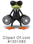 Business Frog Clipart #1331083 by Julos
