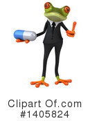 Business Frog Clipart #1405824 by Julos