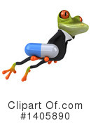 Business Frog Clipart #1405890 by Julos