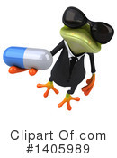 Business Frog Clipart #1405989 by Julos