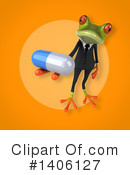 Business Frog Clipart #1406127 by Julos