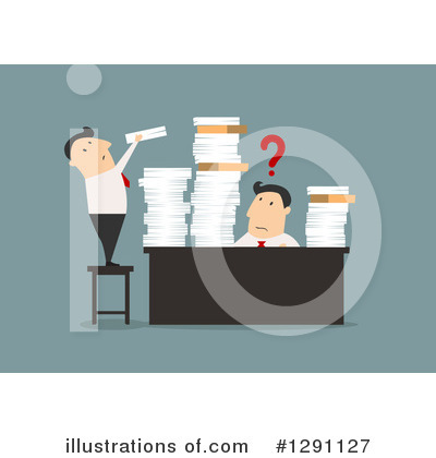 Royalty-Free (RF) Business Man Clipart Illustration by Vector Tradition SM - Stock Sample #1291127