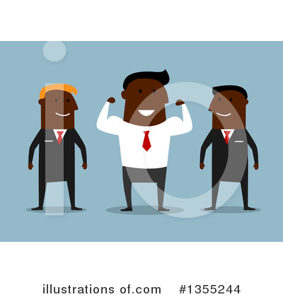 Royalty-Free (RF) Business Man Clipart Illustration by Vector Tradition SM - Stock Sample #1355244