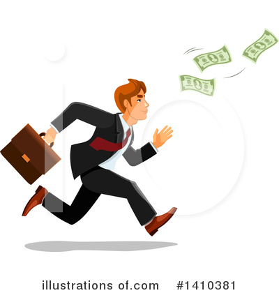 Royalty-Free (RF) Business Man Clipart Illustration by Vector Tradition SM - Stock Sample #1410381