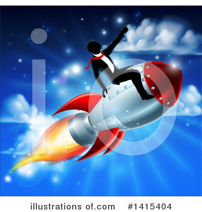 Jetpack Clipart #1415404 by AtStockIllustration