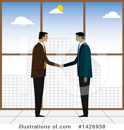 Royalty-Free (RF) Business Man Clipart Illustration by ColorMagic - Stock Sample #1426938