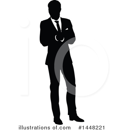 Royalty-Free (RF) Business Man Clipart Illustration by AtStockIllustration - Stock Sample #1448221