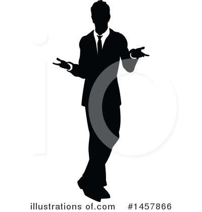 Royalty-Free (RF) Business Man Clipart Illustration by AtStockIllustration - Stock Sample #1457866