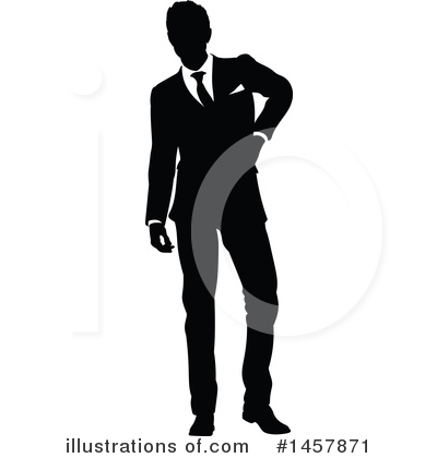 Royalty-Free (RF) Business Man Clipart Illustration by AtStockIllustration - Stock Sample #1457871