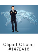 Business Man Clipart #1472416 by AtStockIllustration