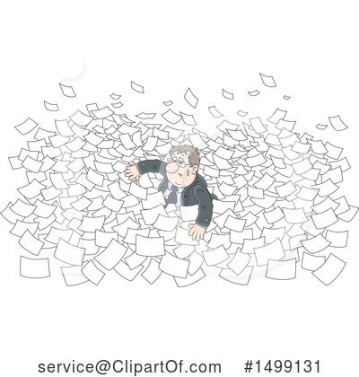 Royalty-Free (RF) Business Man Clipart Illustration by Alex Bannykh - Stock Sample #1499131