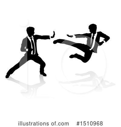 Karate Clipart #1510968 by AtStockIllustration
