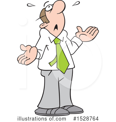 Business Man Clipart #1528764 by Johnny Sajem