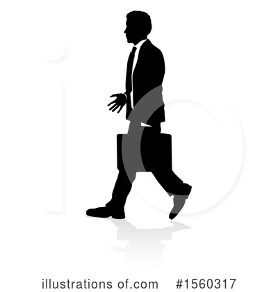 Royalty-Free (RF) Business Man Clipart Illustration by AtStockIllustration - Stock Sample #1560317