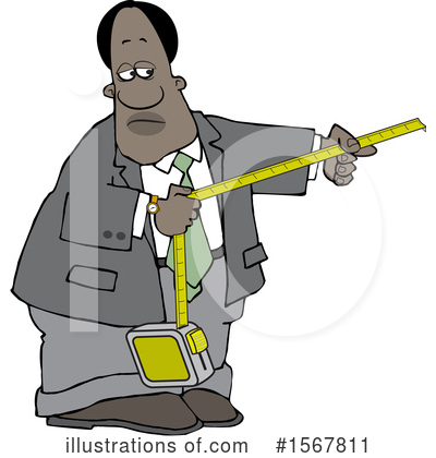 Royalty-Free (RF) Business Man Clipart Illustration by djart - Stock Sample #1567811