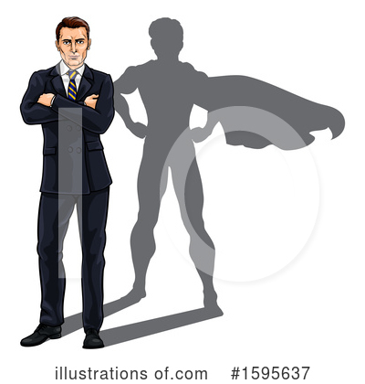 Royalty-Free (RF) Business Man Clipart Illustration by AtStockIllustration - Stock Sample #1595637