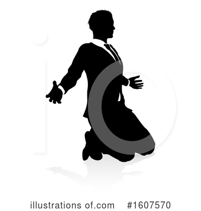 Royalty-Free (RF) Business Man Clipart Illustration by AtStockIllustration - Stock Sample #1607570