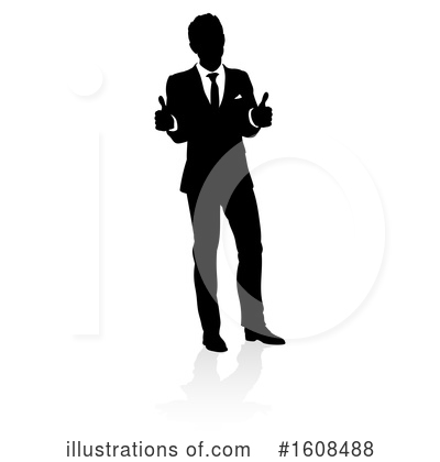 Royalty-Free (RF) Business Man Clipart Illustration by AtStockIllustration - Stock Sample #1608488