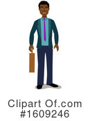 Business Man Clipart #1609246 by peachidesigns