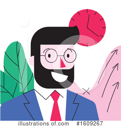 Royalty-Free (RF) Business Man Clipart Illustration by elena - Stock Sample #1609267