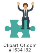 Business Man Clipart #1634182 by AtStockIllustration
