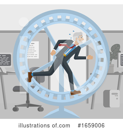Royalty-Free (RF) Business Man Clipart Illustration by AtStockIllustration - Stock Sample #1659006