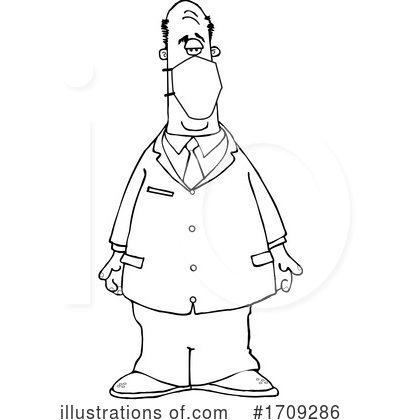 Royalty-Free (RF) Business Man Clipart Illustration by djart - Stock Sample #1709286