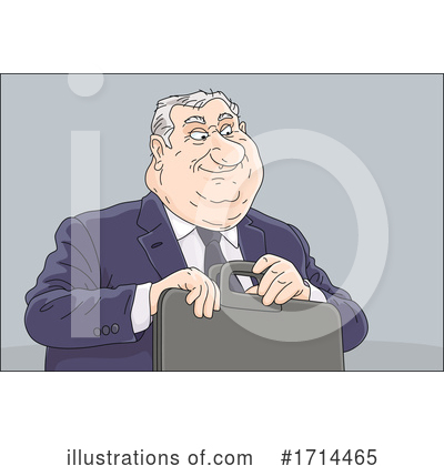 Royalty-Free (RF) Business Man Clipart Illustration by Alex Bannykh - Stock Sample #1714465