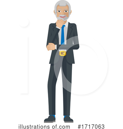 Royalty-Free (RF) Business Man Clipart Illustration by AtStockIllustration - Stock Sample #1717063