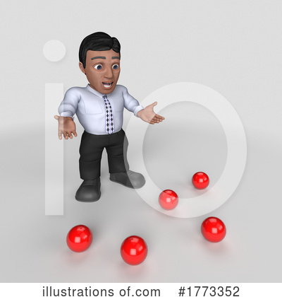 Royalty-Free (RF) Business Man Clipart Illustration by KJ Pargeter - Stock Sample #1773352