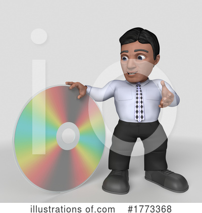 Royalty-Free (RF) Business Man Clipart Illustration by KJ Pargeter - Stock Sample #1773368