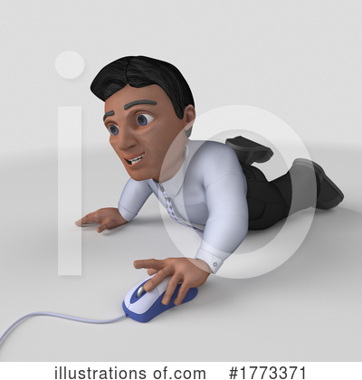 Royalty-Free (RF) Business Man Clipart Illustration by KJ Pargeter - Stock Sample #1773371