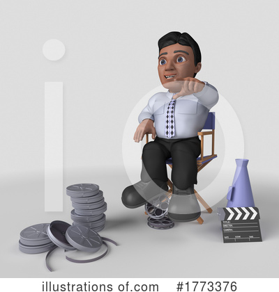 Royalty-Free (RF) Business Man Clipart Illustration by KJ Pargeter - Stock Sample #1773376