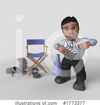 Royalty-Free (RF) Business Man Clipart Illustration by KJ Pargeter - Stock Sample #1773377