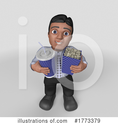 Royalty-Free (RF) Business Man Clipart Illustration by KJ Pargeter - Stock Sample #1773379