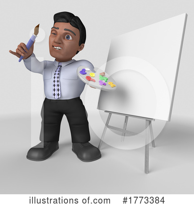 Royalty-Free (RF) Business Man Clipart Illustration by KJ Pargeter - Stock Sample #1773384