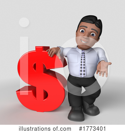 Royalty-Free (RF) Business Man Clipart Illustration by KJ Pargeter - Stock Sample #1773401