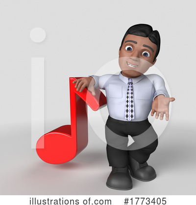 Royalty-Free (RF) Business Man Clipart Illustration by KJ Pargeter - Stock Sample #1773405
