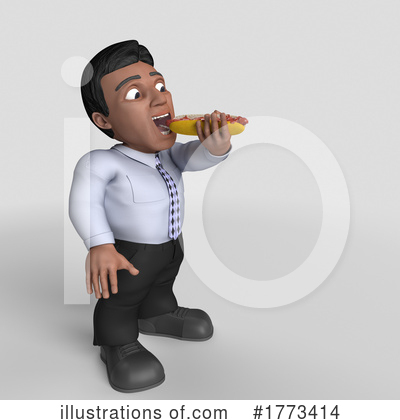 Royalty-Free (RF) Business Man Clipart Illustration by KJ Pargeter - Stock Sample #1773414